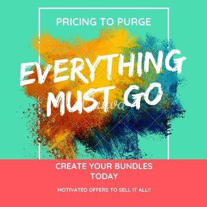 We are moving & very motivated to purge